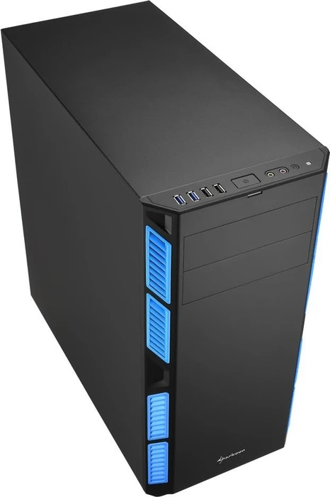 Sharkoon AI7000 Silent blau, schallgedämmt