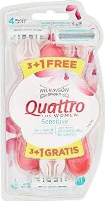 Wilkinson Sword Quattro Women Sensitive Rasierer
