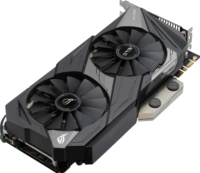 ASUS ROG Poseidon GeForce GTX 1080 Ti Platinum, ROG-POSEIDON-GTX1080TI-P11G-GAMING, 11GB GDDR5X, DVI, 2x HDMI, 2x DP
