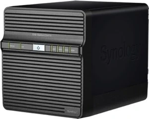 Synology DiskStation DS410+, 1GB RAM, 1x RJ-45 1000Base-T, 2x USB-A 2.0