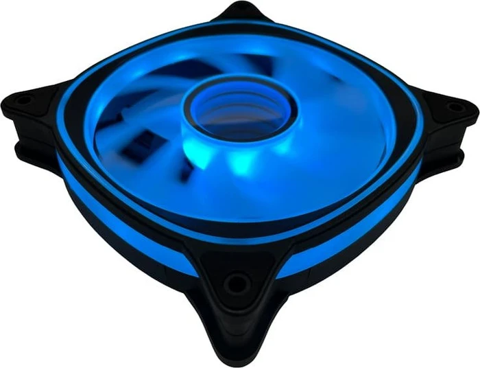 LC-Power Case Fan 120mm ARGB, schwarz, LED-Steuerung, Fernbedienung, 120mm, 3er-Pack