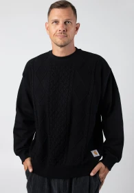 Carhartt Tridon Sweater Strickpullover schwarz (Herren)