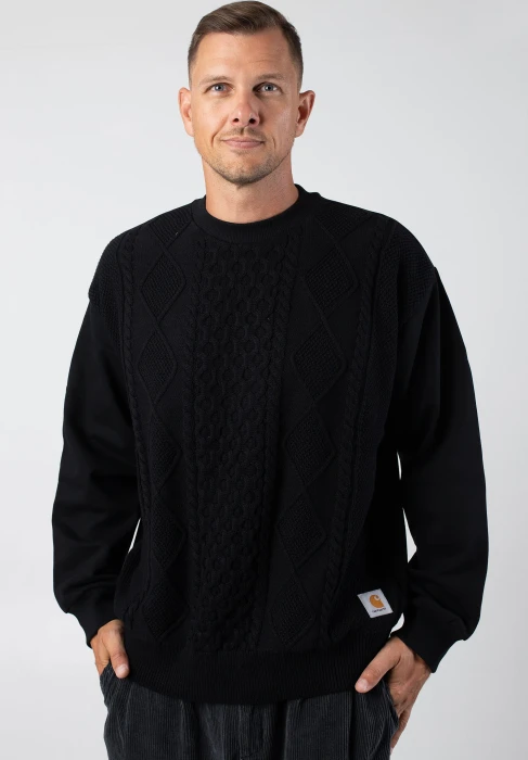 Carhartt Tridon Sweater Strickpullover schwarz (Herren)