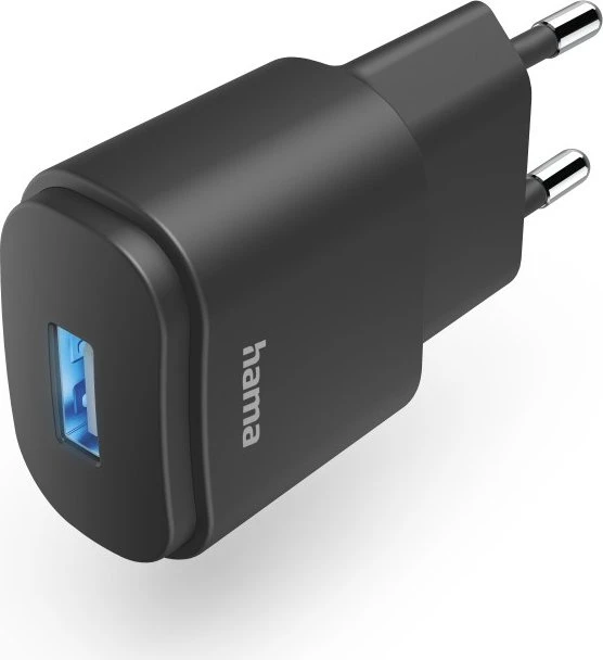 Hama USB-Ladegerät USB-A-Netzteil Universaladapter LED-Anzeige 6W schwarz
