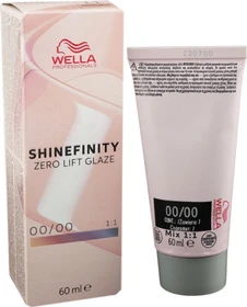 Wella Shinefinity Zero Lift Glaze 00/00 crystal glaze booster, 60ml