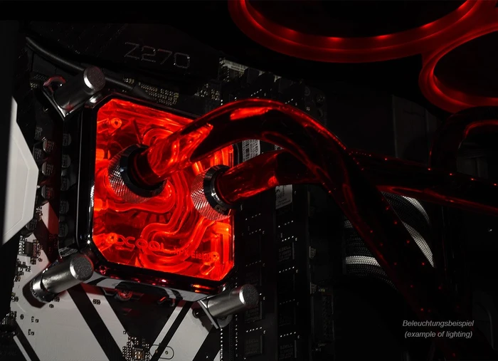 Alphacool Aurora XPX RGB Frame verchromt
