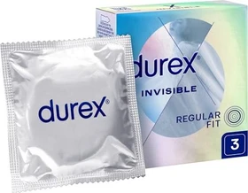 Durex Invisible Regular Fit extra sensitiv, 3 Stück