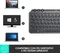 Logitech MX Keys Mini, LEDs weiß, Logi Bolt, Graphite, schwarz, USB/Bluetooth, IT Vorschaubild