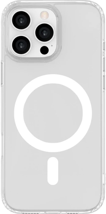 eSTUFF Infinite Oslo Magnetic Hybrid Cover für Apple iPhone 16 Pro transparent
