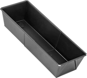 Zenker Black Metallic Kasten-Backform ausziehbar 35x11.5cm