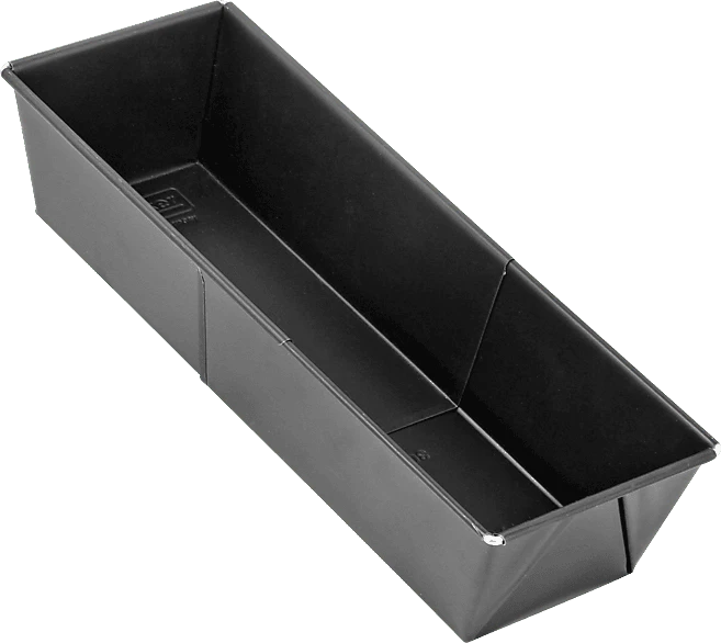Zenker Black Metallic Kasten-Backform ausziehbar 35x11.5cm