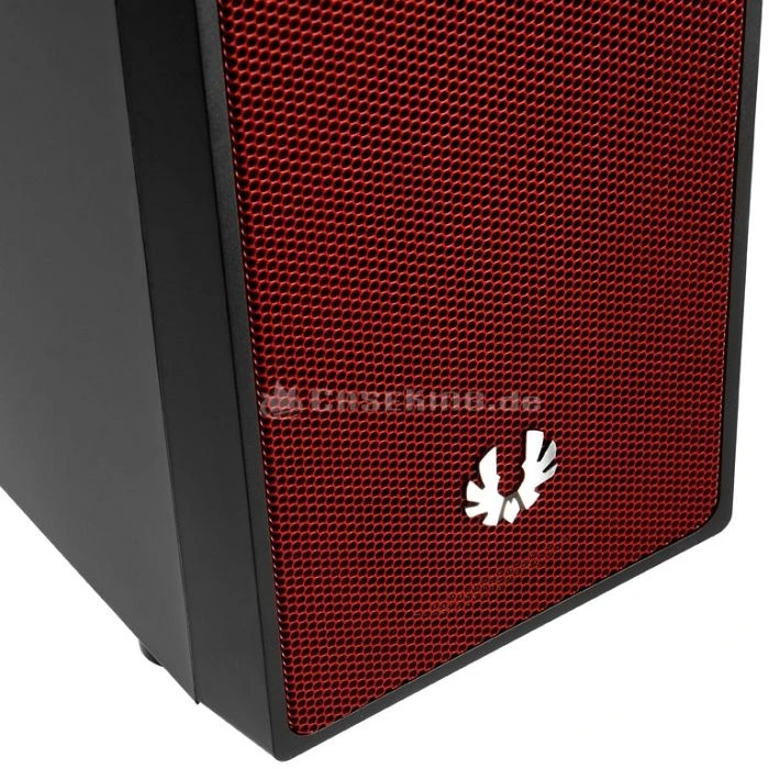 BitFenix Neos schwarz/rot, schallgedämmt