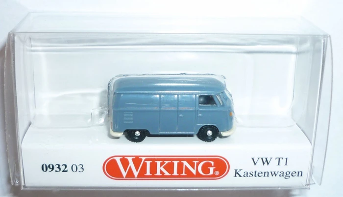 Wiking VW T1 Kastenwagen taubenblau