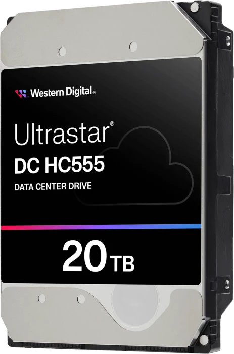 Western Digital Ultrastar DC HC555 20TB, SE, 24/7, 512e / 3.5" / SAS 12Gb/s