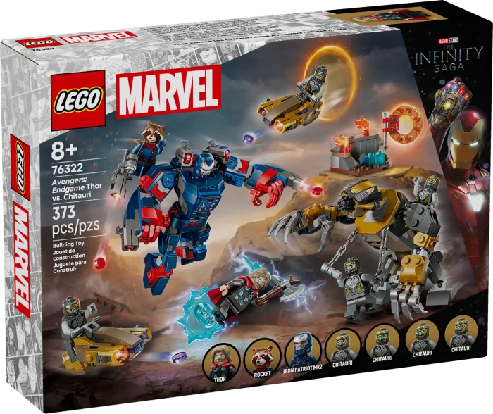 LEGO Marvel Super Heroes Spielset - Avengers: Endgame Thor vs. Chitauri
