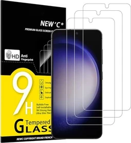 NEW'C Panzerglas für Samsung Galaxy S23, 3er-Pack