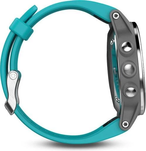 Garmin Fenix 5S silber/türkis