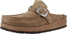 Birkenstock Buckley Veloursleder gray taupe (Damen)