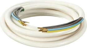 as-Schwabe Herdanschlussleitung H05VV-F, beidseitig Aderendhülsen, 5x 2,5 mm², 3 m