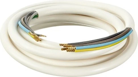 as-Schwabe Herdanschlussleitung H05VV-F, beidseitig Aderendhülsen, 5x 2,5 mm², 3 m