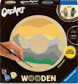 Ravensburger Malen nach Zahlen CreArt Wooden Berge