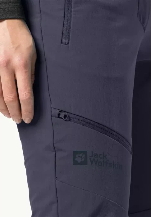 Jack Wolfskin Holdsteig Hose lang graphite (Damen)