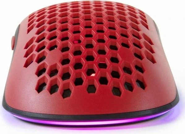 Arozzi Favo Gaming Maus schwarz/rot, USB