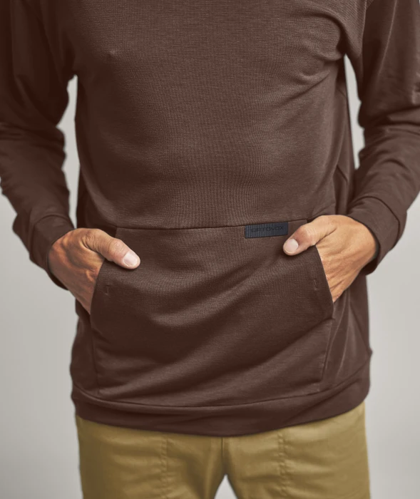Ortovox Affinity Crew Hoodie dark chestnut (Herren)