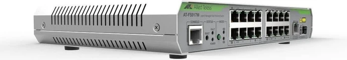 Allied Telesis CentreCOM FS900M Desktop Managed Switch, 16x RJ-45, 1x RJ-45/SFP