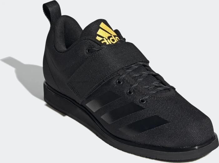 adidas Powerlift 4 core black/solar gold (Herren)