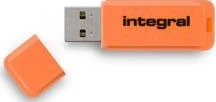 Integral Neon 8GB orange, USB-A, USB 2.0