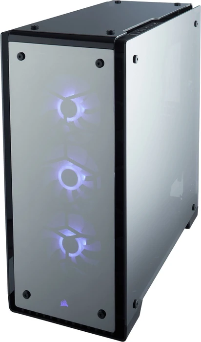Corsair Crystal Series 570X RGB Mirror Black, schwarz, Glasfenster