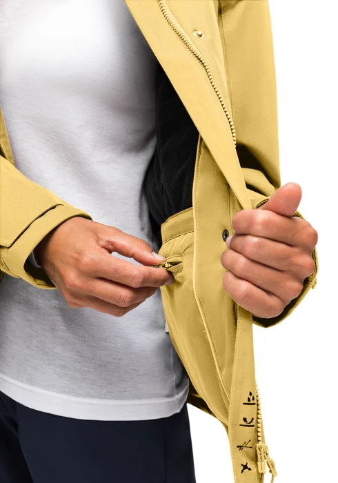 Maier Sports Lisbon Funktionsjacke yellow finch (Damen)