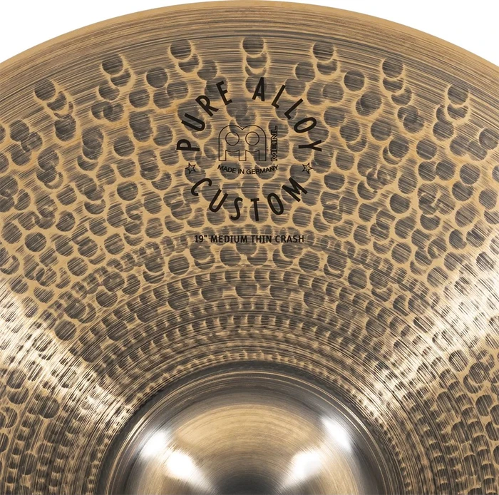Meinl Pure Alloy Custom Medium Thin Crash 19"