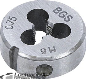 BGS technic Gewindeschneideisen M6x0.75x25mm
