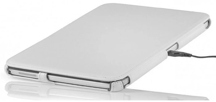 Stilgut UltraSlim Case/Stand für Samsung Galaxy Tab 3 10.1 weiß/vintage