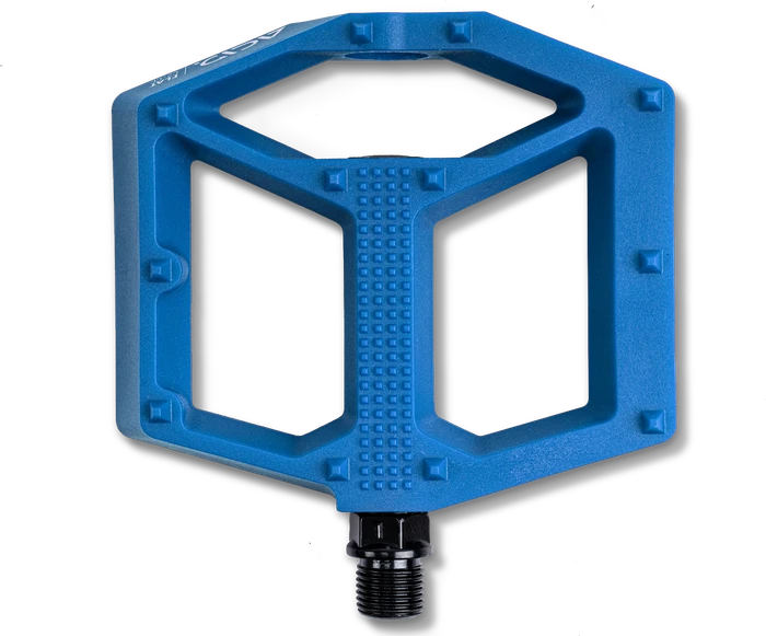 Acid C2-CC Flat Plattformpedale blau