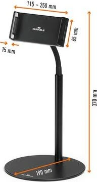 Durable Tablet Holder Twist Combi, Tablet-Stand 4.7-13"