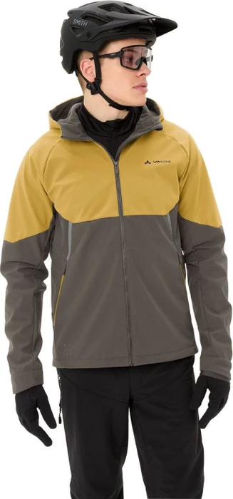 Vaude Qimsa Softshell Fahrradjacke savanna (Herren)