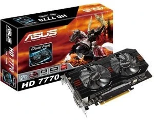 ASUS Radeon HD 7770 GHz Edition, HD7770-2GD5, 2GB GDDR5, 2x DVI, HDMI, DP