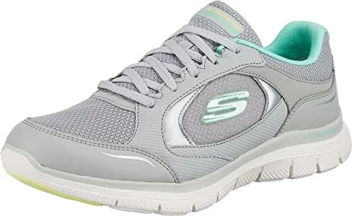 Skechers Flex Appeal 4.0 True Clarity grau/mint (Damen)
