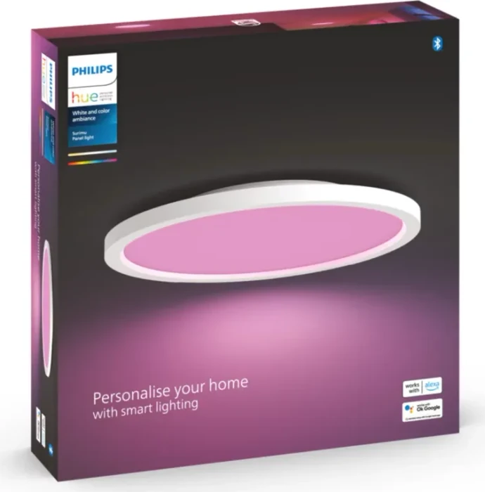Philips Hue White and Color Ambiance Surimu LED Panel rund 45W