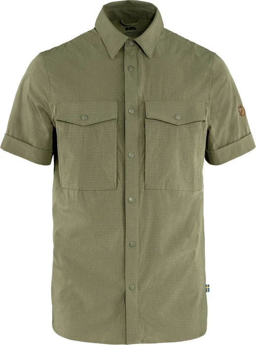 Fjällräven Abisko Trekking Hemd kurzarm light olive (Herren)