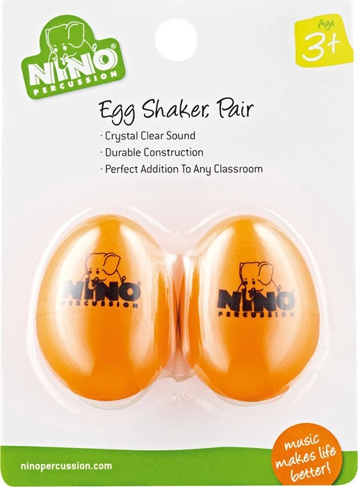 Nino Egg Shaker Paar orange