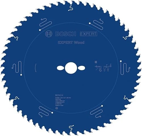 Bosch Professional Expert for Wood Kreissägeblatt 60Z, 355x2.2x30mm, 1 Stück