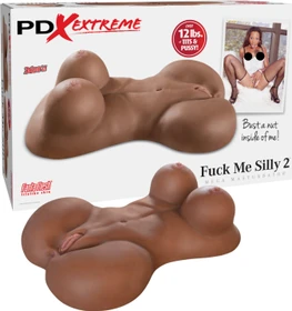 Pipedream Fuck Me Silly 2 Mega Masturbator hautfarbe/dunkel