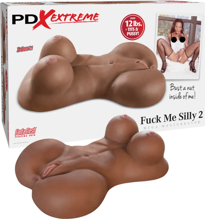 Pipedream Fuck Me Silly 2 Mega Masturbator hautfarbe/dunkel