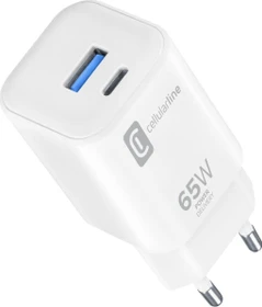 Cellularline Dual Port Travel Charger Apple PD 20W weiß