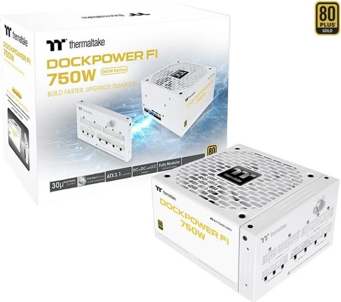 Thermaltake Dockpower FI Snow 750W, ATX 3.1