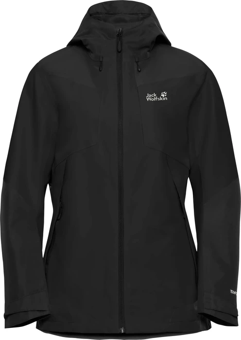 Jack Wolfskin Flextrail 2L Funktionsjacke schwarz (Damen)